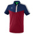 ERIMA SQUAD POLO-SHIRT, NAVY-BORDEAUX-SILVER MEN.