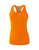 ERIMA SQUAD TANK TOP, SLATE GREY-GREY-ORANGE WOMEN.