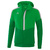 ERIMA SQUAD TRACK TOP JACKET WITH HOOD, GREEN-EMERALD-SILVER MEN.