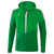 ERIMA SQUAD TRAINING JACKET WITH HOOD, GREEN-EMERALD-PLATE KIDS