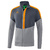 ERIMA SQUAD WORKER JACKET, SLATE GREY-GREY-ORANGE KIDS.