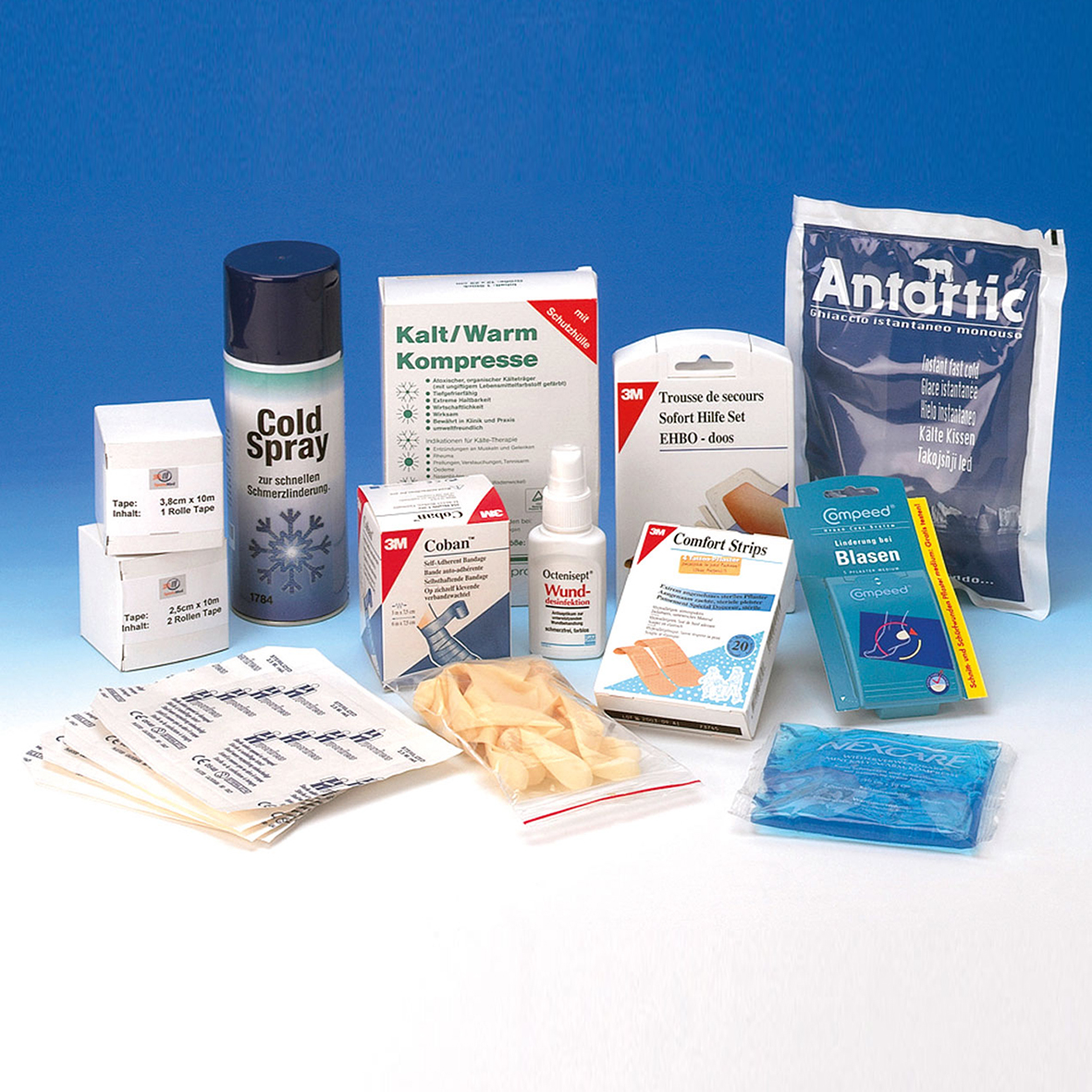FIRST AID MATERIAL FOR FIRST AID KIT.