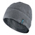 GORRO POLAR JAKO, GRIS PIEDRA.