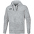 HOODED JACKET JAKO BASE, LIGHT GREY MELANGE MEN.