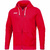 HOODED JACKET JAKO BASE, RED KIDSS.