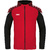 HOODED JACKET JAKO PERFORMANCE, RED-BLACK MEN.