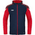 HOODED JACKET JAKO PERFORMANCE, SEABLUE-RED MEN.