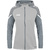 HOODED JACKET JAKO PERFORMANCE, SOFT GREY-STONE GREY WOMEN.