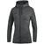 HOODED JACKET JAKO PREMIUM BASICS, ANTHRACITE MELANGE WOMEN.