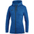 HOODED JACKET JAKO PREMIUM BASICS, ROYAL MELANGE WOMEN.