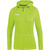 HOODED JACKET JAKO RUN 2.0, NEON GREEN WOMEN.