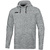 HOODED SWEATER JAKO BASE, LIGHT GREY MELANGE MEN.