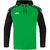 HOODED SWEATER JAKO PERFORMANCE, SOFT GREEN-BLACK KIDS.