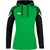 HOODED SWEATER JAKO PERFORMANCE, SOFT GREEN-BLACK WOMEN.