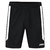 JAKO POWER LEISURE SHORTS, BLACK-WHITE KIDS.