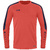 JAKO POWER SWEATER, FLAME-SEABLUE UNISEX.