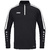 JAKO POWER ZIP TOP, BLACK-WHITE KIDS.