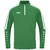 JAKO POWER ZIP TOP, SPORT GREEN-WHITE UNISEX.