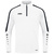 JAKO POWER ZIP TOP, WHITE-BLACK KIDS.