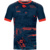 JAKO TRIKOT TROPICANA SHORT SLEEVE, NAVY-FLAME KIDS.