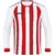 JERSEY JAKO INTER LONG SLEEVE, WHITE-SPORT RED KIDS.