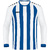 JERSEY JAKO INTER LONG SLEEVE, WHITE-SPORT ROYAL MEN.