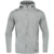 LEISURE JACKET JAKO CHALLENGE WITH HOOD, LIGHT GREY MELANGE-LIGHT ANTHRA KIDS.