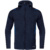 LEISURE JACKET JAKO CHALLENGE WITH HOOD, SEABLUE MELANGE-ROYAL KIDS.