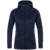 LEISURE JACKET JAKO CHALLENGE WITH HOOD, SEABLUE MELANGE-ROYAL WOMEN.