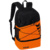 MOCHILA ERIMA SIX WINGS, NARANJA-NEGRA.