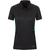 POLO JAKO CHALLENGE, BLACK MELANGE-SPORT GREEN WOMEN.