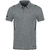 POLO JAKO CHALLENGE, STONE GREY MELANGE-BLACK MEN.