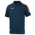 POLO SHIRT SALLERX.72, NAVY-NEON ORANGE-WHITE UNISEX.