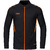 POLYESTER JACKET JAKO CHALLENGE, BLACK-NEON ORANGE KIDS.