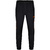 POLYESTER TROUSERS JAKO CHALLENGE, BLACK-NEON ORANGE KIDS.