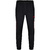 POLYESTER TROUSERS JAKO CHALLENGE, BLACK-RED KIDS.