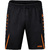 SHORT DE ENTRENAMIENTO JAKO CHALLENGE, NEGRO-NARANJA NIÑO.