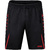 SHORT DE ENTRENAMIENTO JAKO CHALLENGE, NEGRO-ROJO HOMBRE.