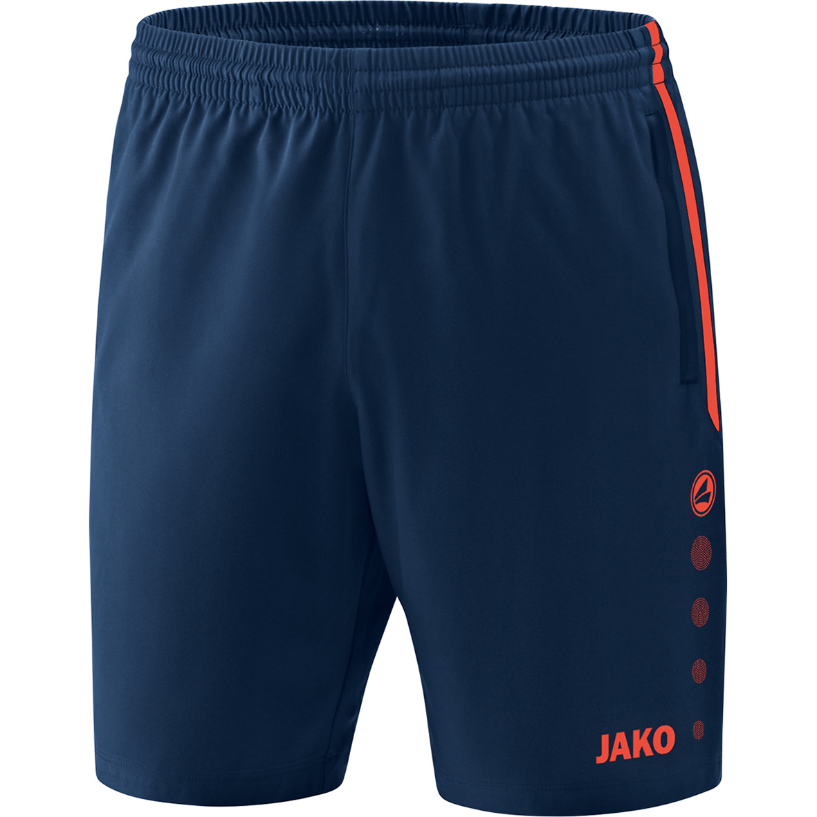 SHORTS JAKO COMPETITION 2.0, NAVY-FLAME KIDS.