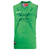 SLEEVELESS TRAININGS-TEE T-SHIRT SALLERX.72, GREEN-EMERALD-WHITE UNISEX.