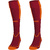 SOCKS JAKO LAZIO, WINE RED-NEON ORANGE.