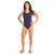 SQUBA TRAINING SWIMMING COSTUME, NAVY WOMAN.