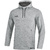 SUDADERA CON CAPUCHA JAKO PREMIUM BASICS, GRIS CLARO MELANGE HOMBRE.