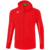 SUDADERA ENTRENAMIENTO CON CAPUCHA ERIMA LIGA STAR, ROJA UNISEX.