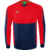 SUDADERA ERIMA SIX WINGS, MARINO-ROJA HOMBRE.