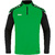 SUDADERA ZIP TOP JAKO PERFORMANCE, VERDE-NEGRA HOMBRE.