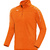 SUDADERA ZIPTOP JAKO CLASSICO, NARANJA HOMBRE.