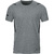 T-SHIRT JAKO CHALLENGE, STONE GREY MELANGE-BLACK MEN.