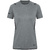 T-SHIRT JAKO CHALLENGE, STONE GREY MELANGE-BLACK WOMEN.