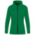 TRAINING JACKET JAKO CHALLENGE WITH HOOD, SPORT GREEN-BLACK WOMEN.